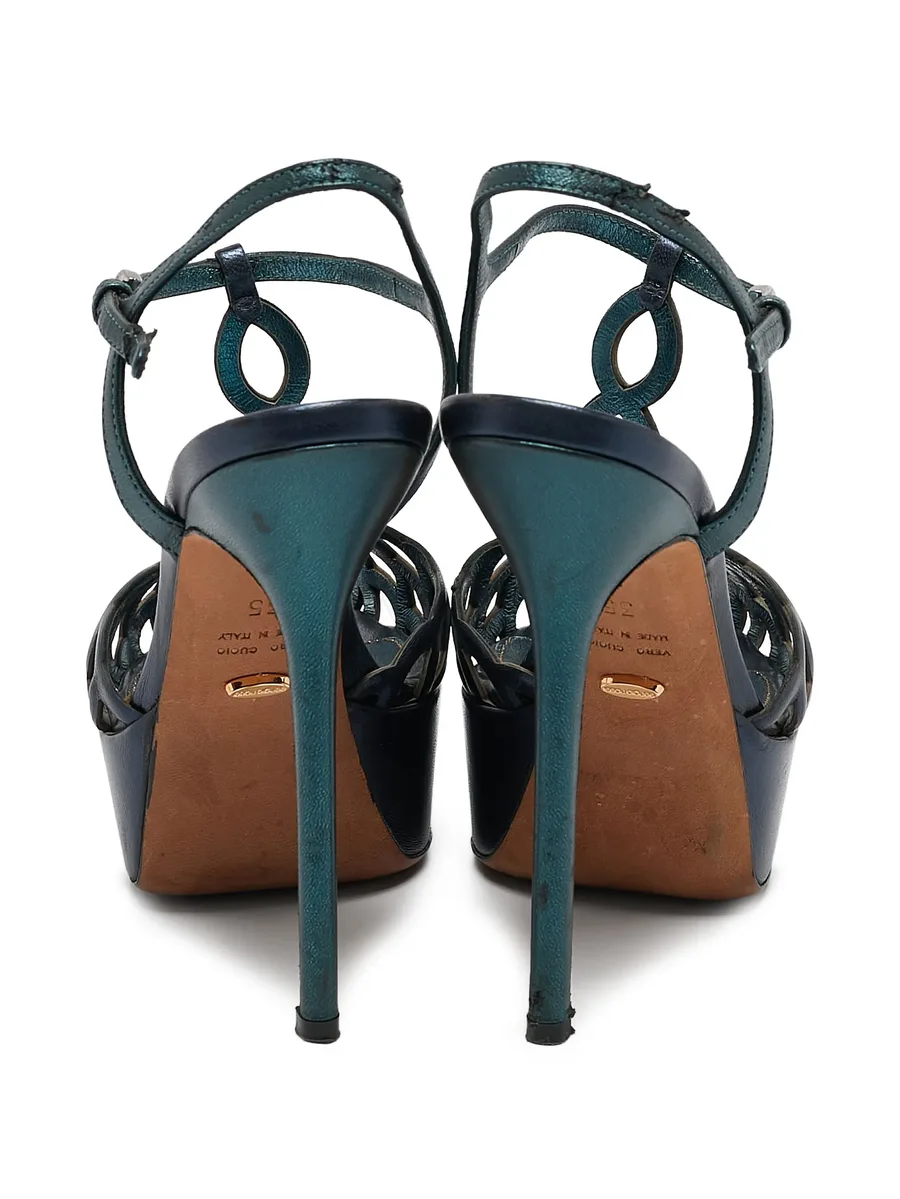 130mm platform t-strap sandals 7