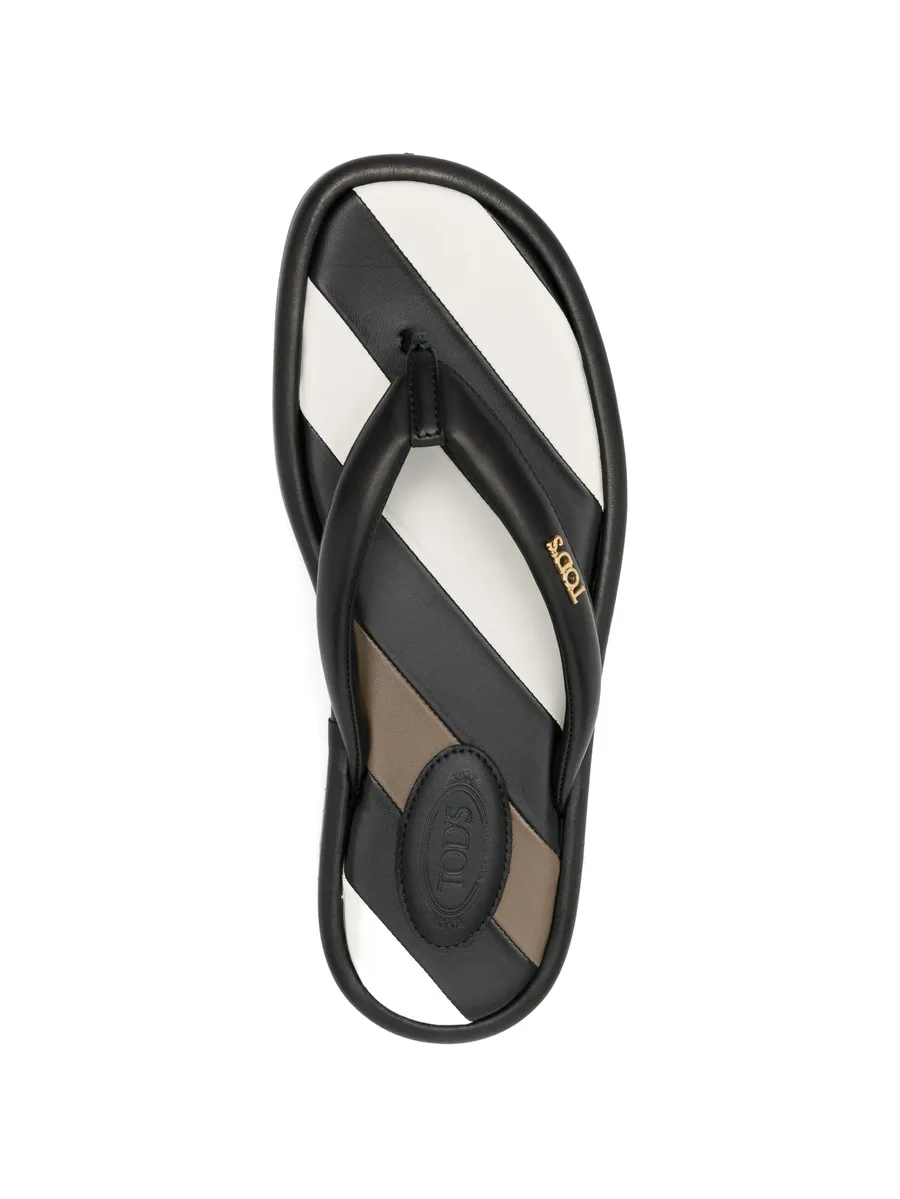 logo thong sandals 8
