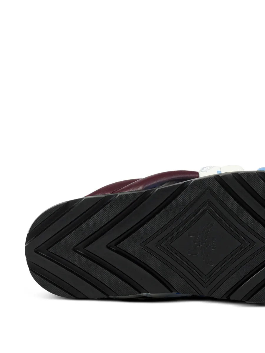 criss-cross logo sandals 7