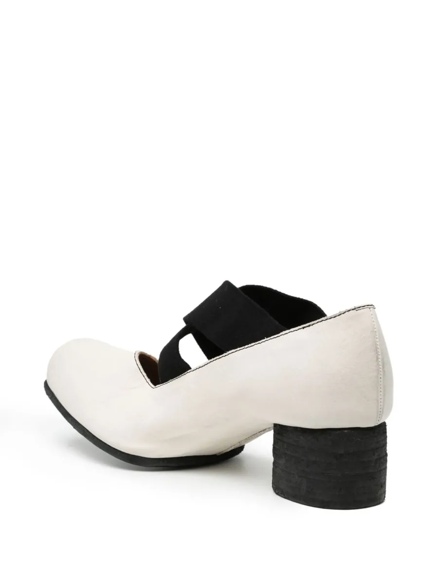 Ballerina square toe elasticated pumps 5