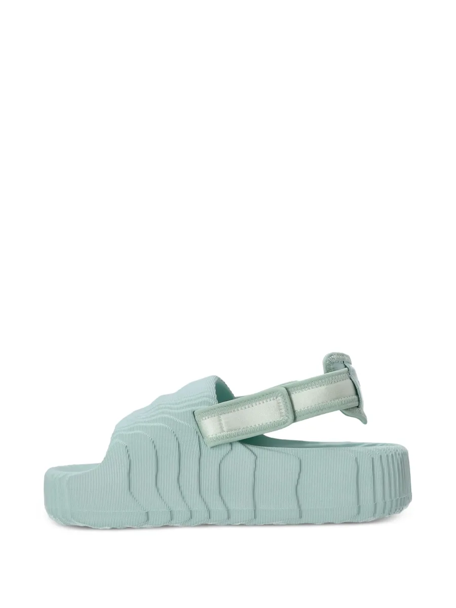 Adilette textured slingback sandals 5