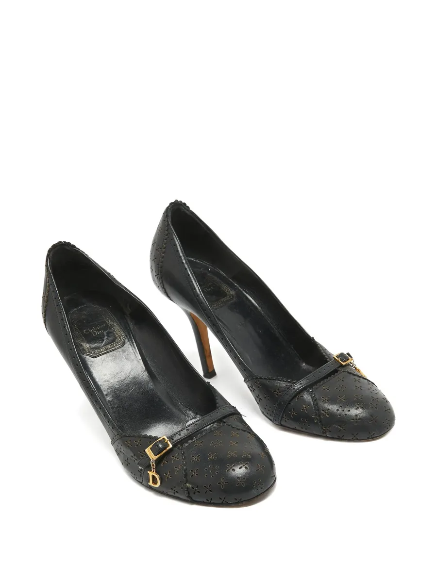 90mm Dior cut-out leather pumps 3