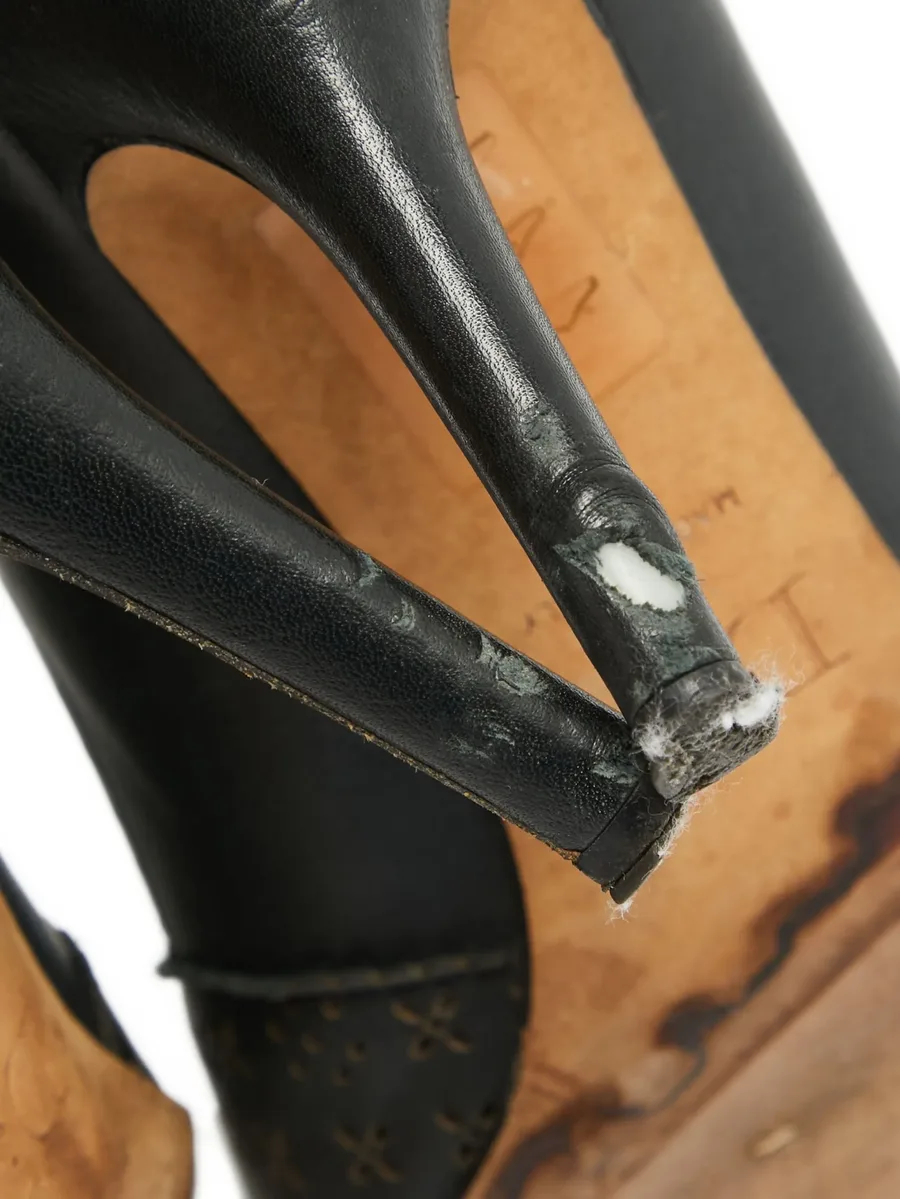 90mm Dior cut-out leather pumps 10