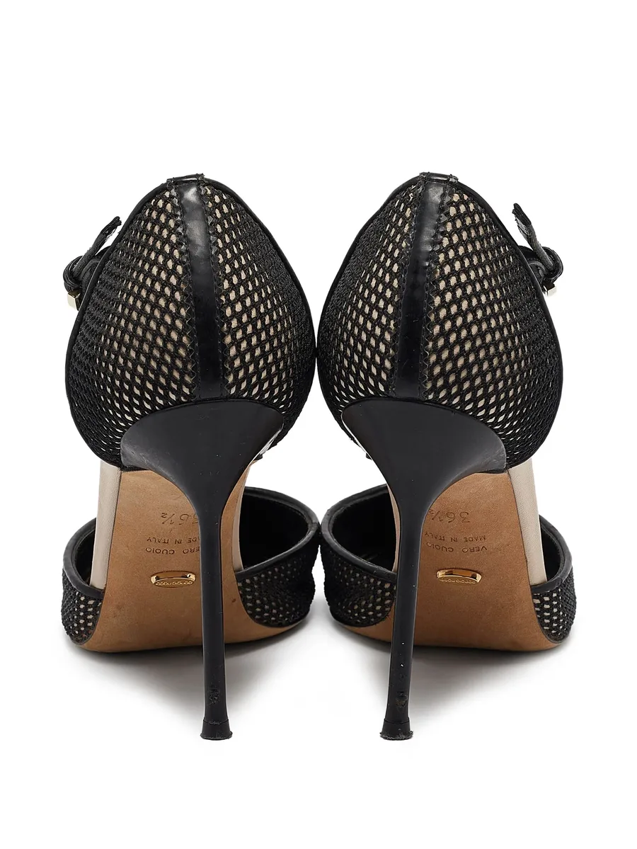 Pre-Owned T-strap stiletto pumps 6
