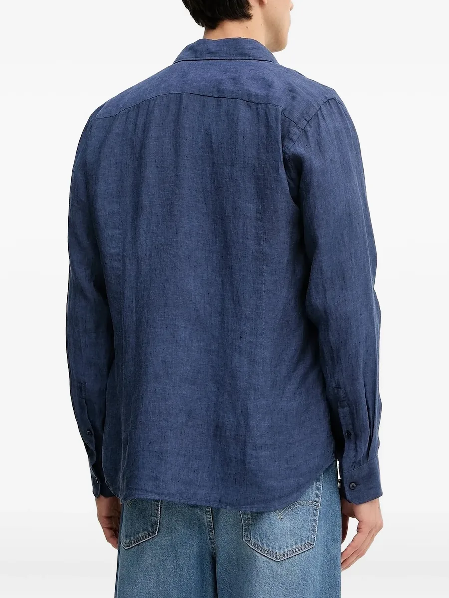 long-sleeve linen shirt 5