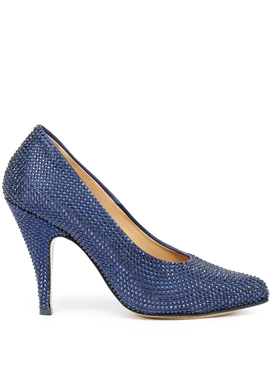 Tabi 110mm rhinestone-embellished pumps 1