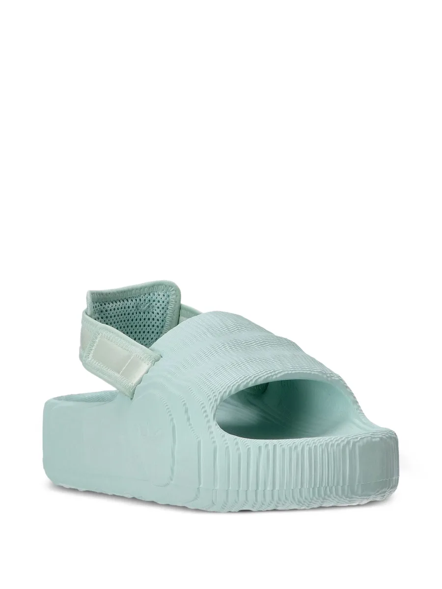 Adilette textured slingback sandals 4