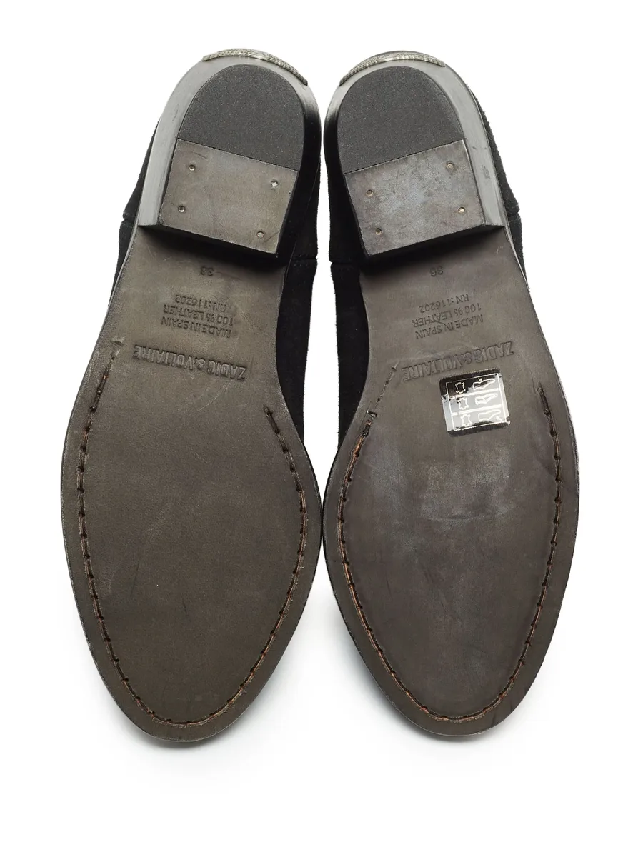 pre-owned 45mm panelled boots 7
