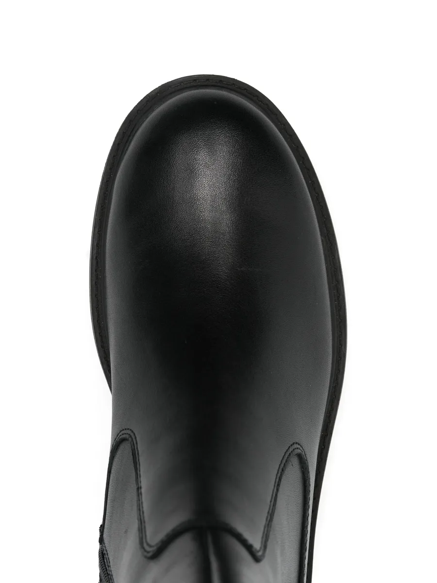 40mm leather Chelsea ankle boots 8