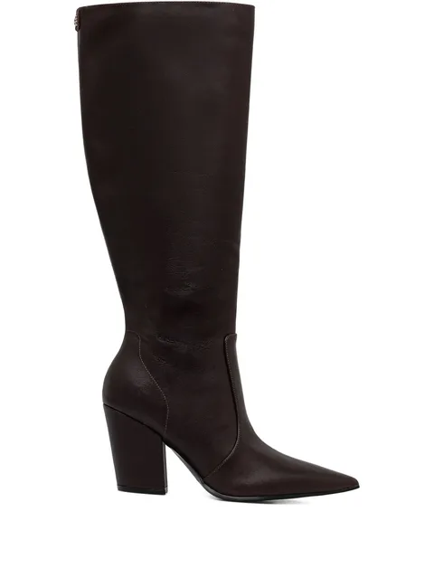 85mm Nariel pointed knee-length boots