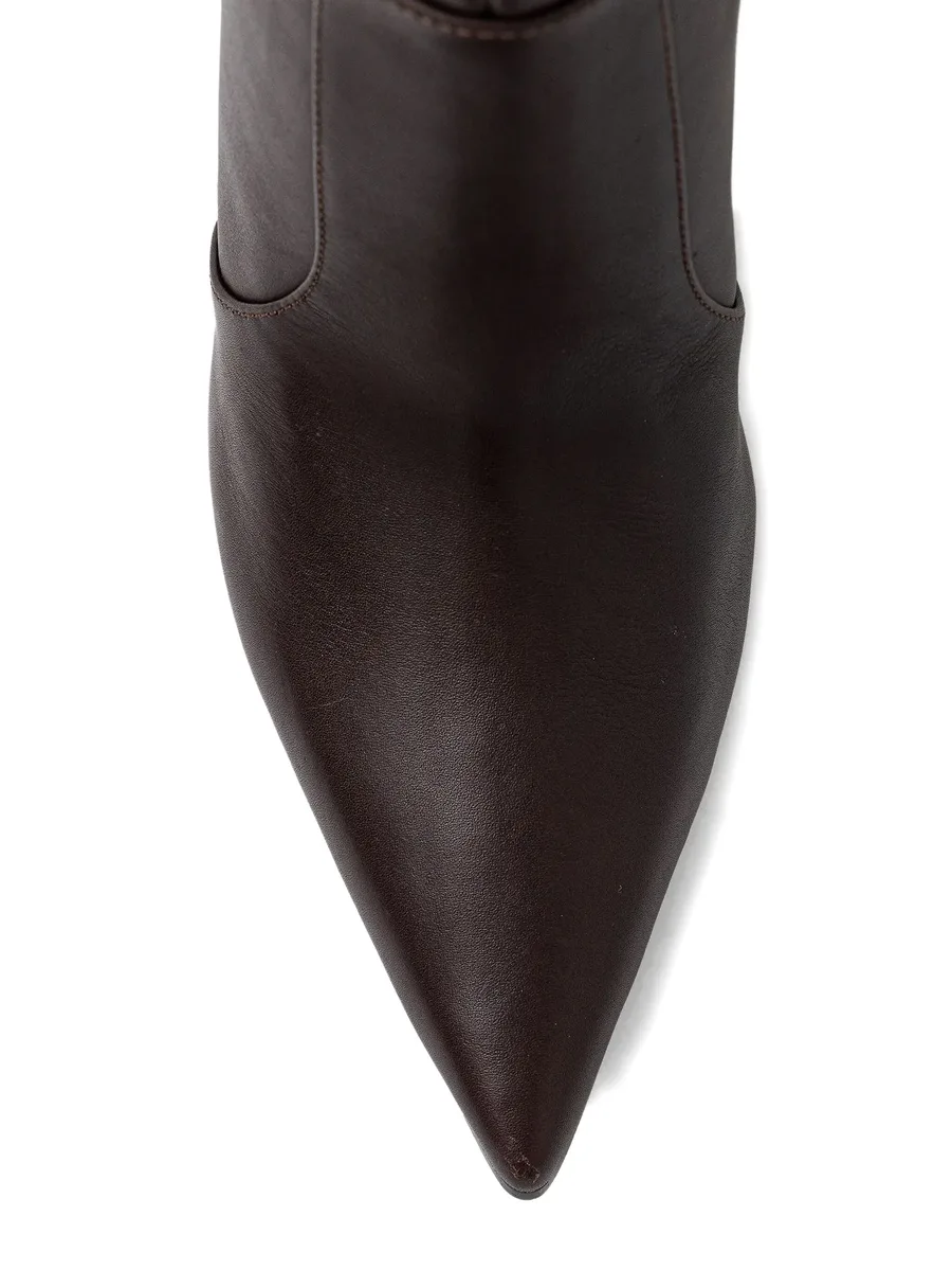 85mm Nariel pointed knee-length boots 6