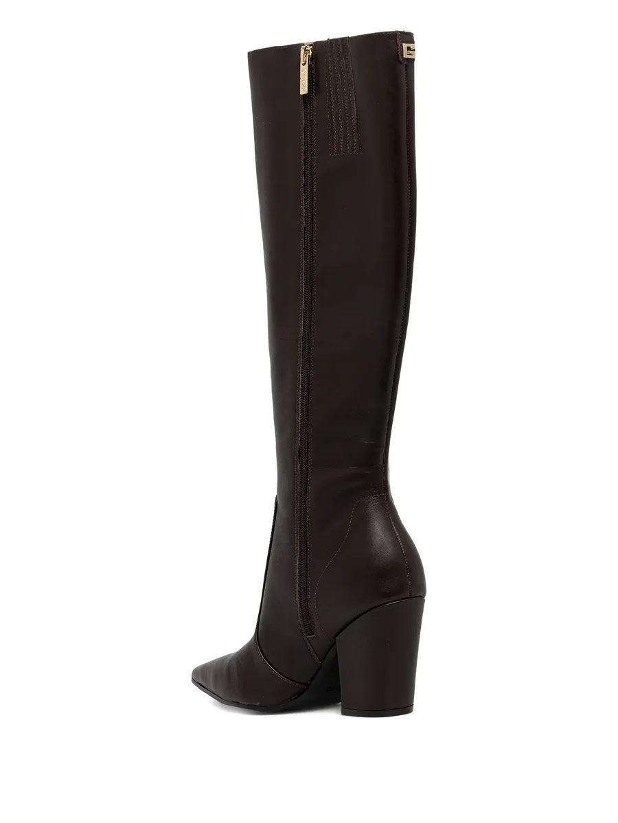 85mm Nariel pointed knee-length boots 8