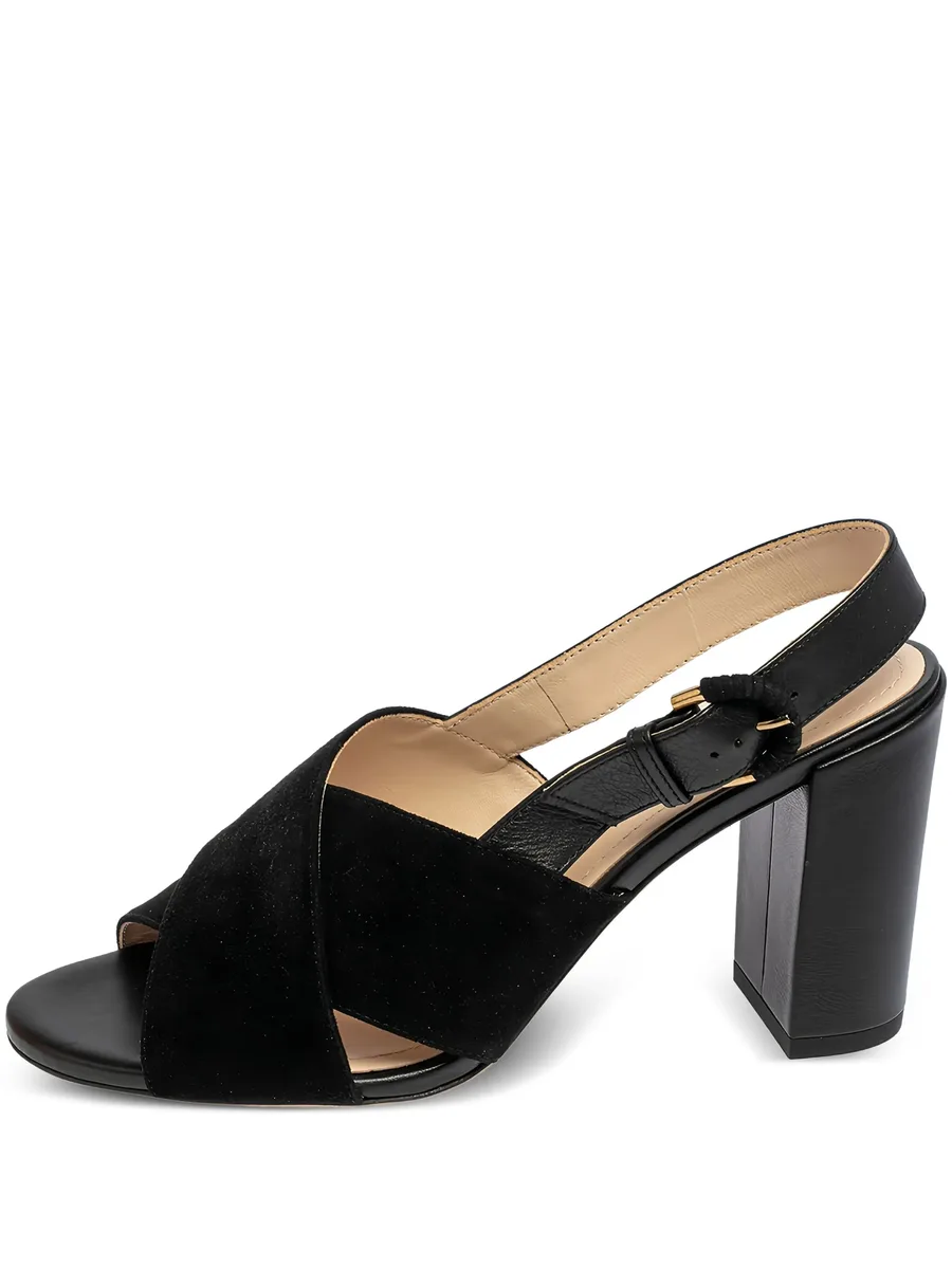 pre-owned 90mm slingback sandals 2