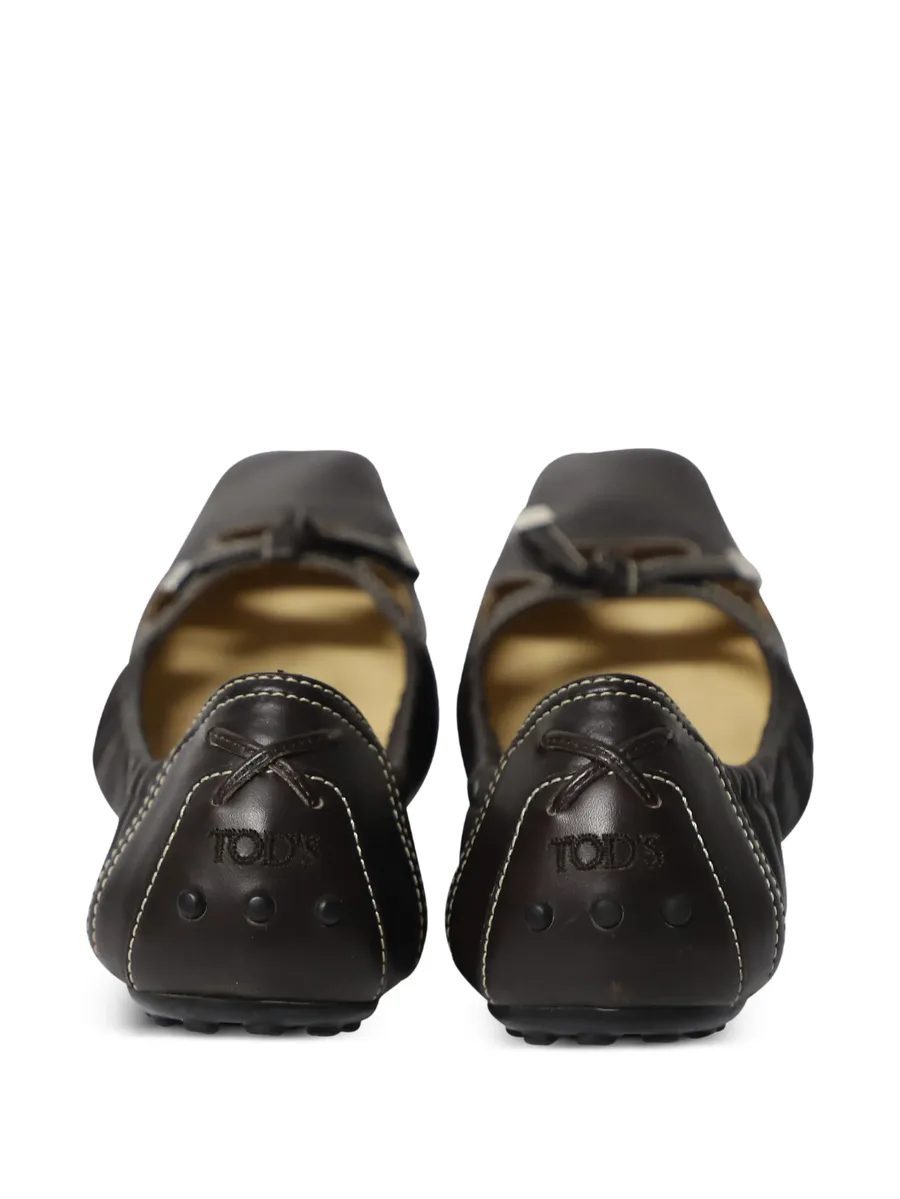 Bow Scrunch ballet flats 9
