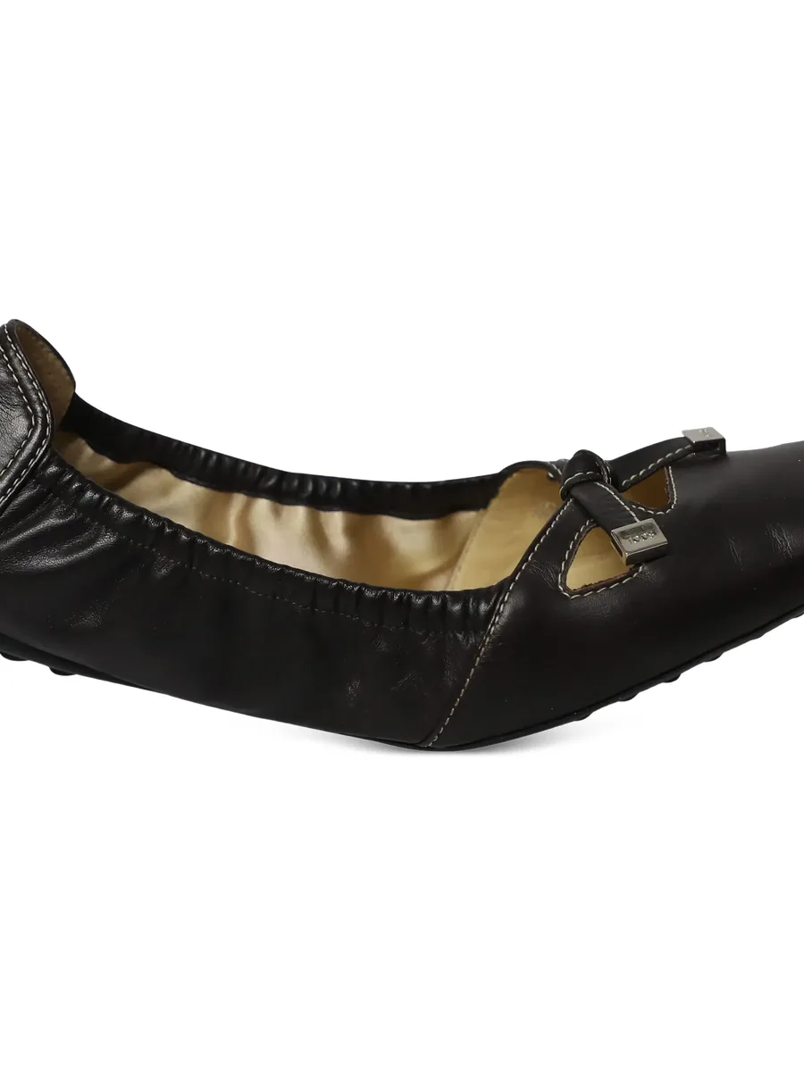 Bow Scrunch ballet flats 11