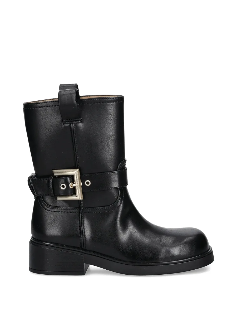 buckle-strap boots 2