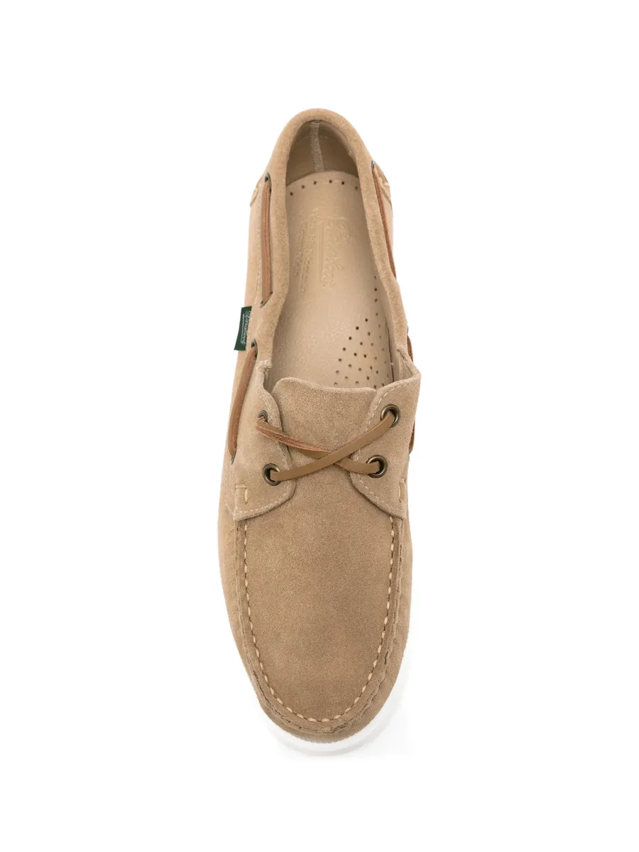 lace-up suede boat shoes 7