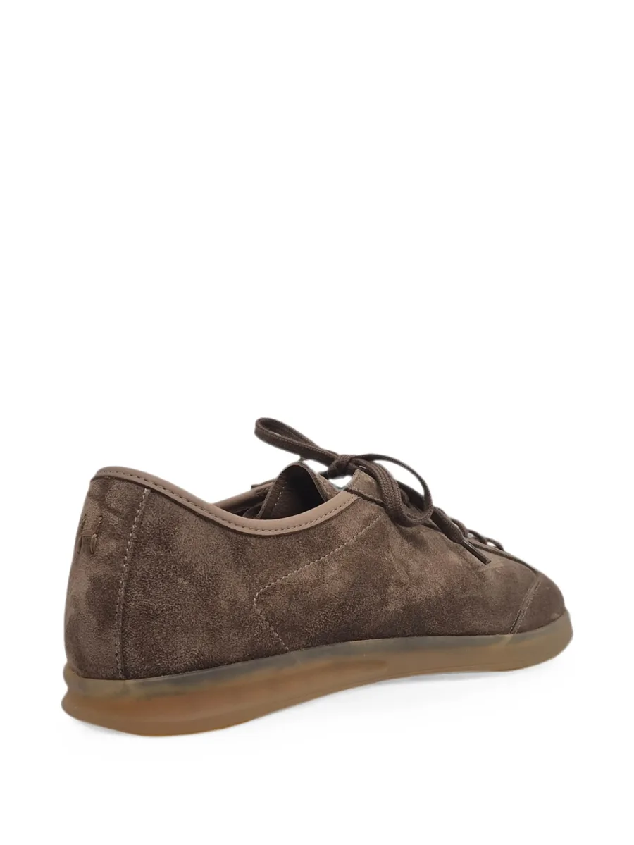 suede lace-up sneakers 6