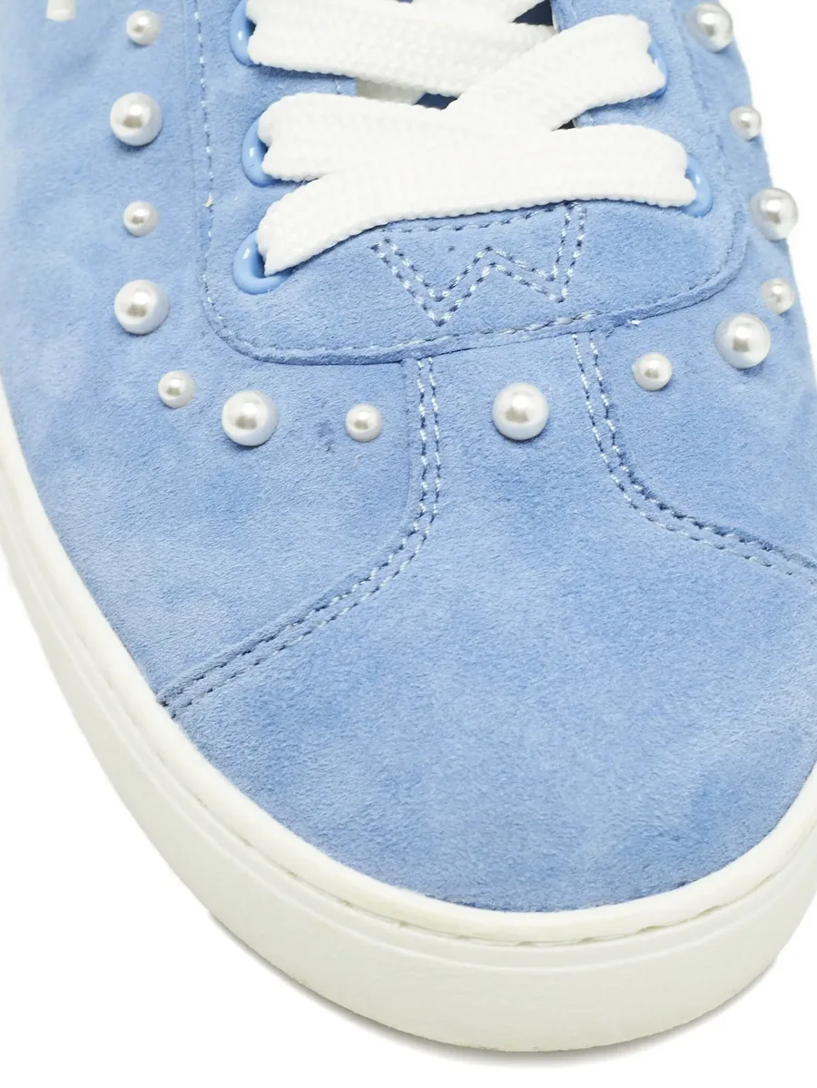 leather lace-up sneakers 9