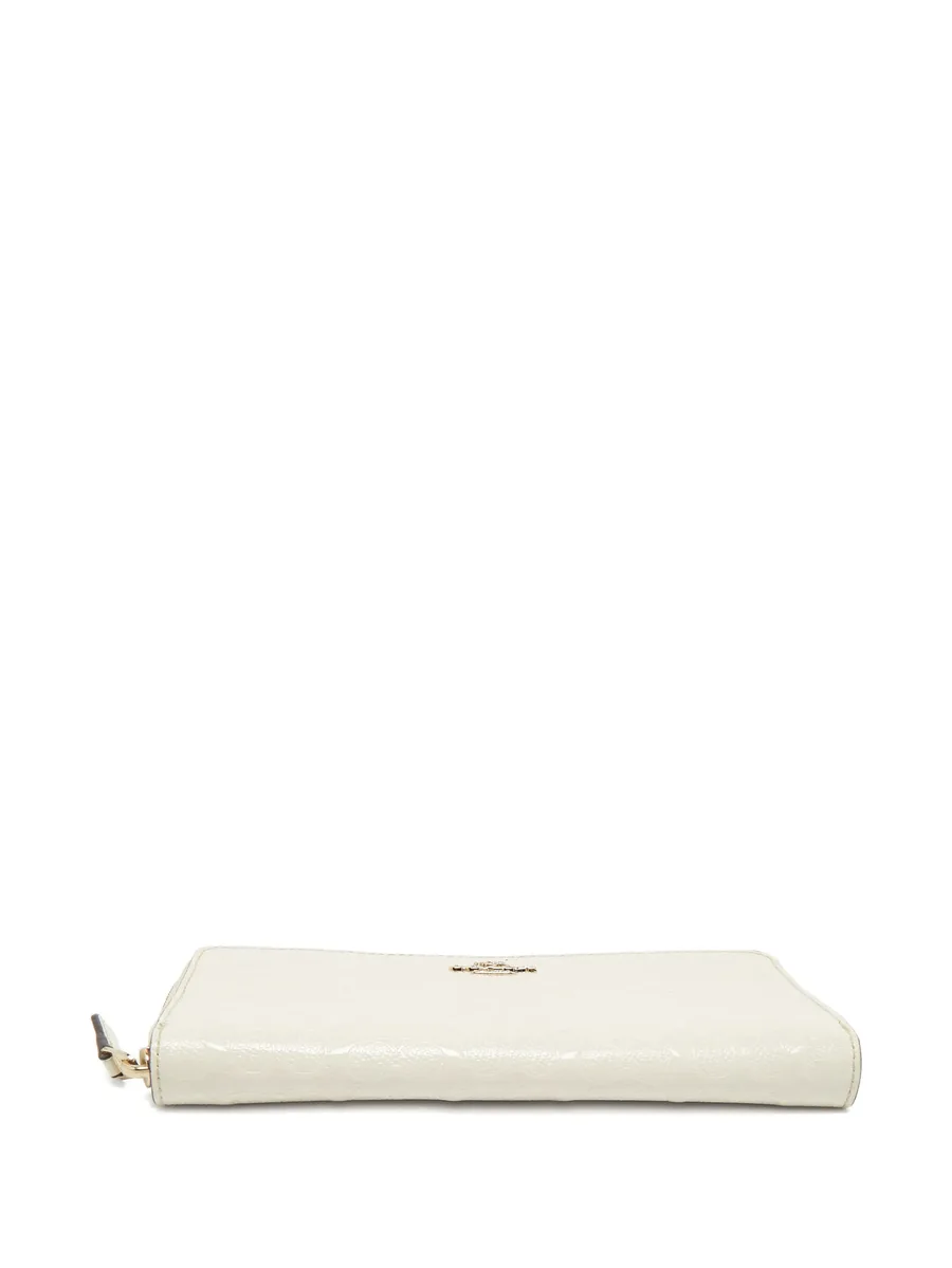embossed patent-leather zip wallet 7