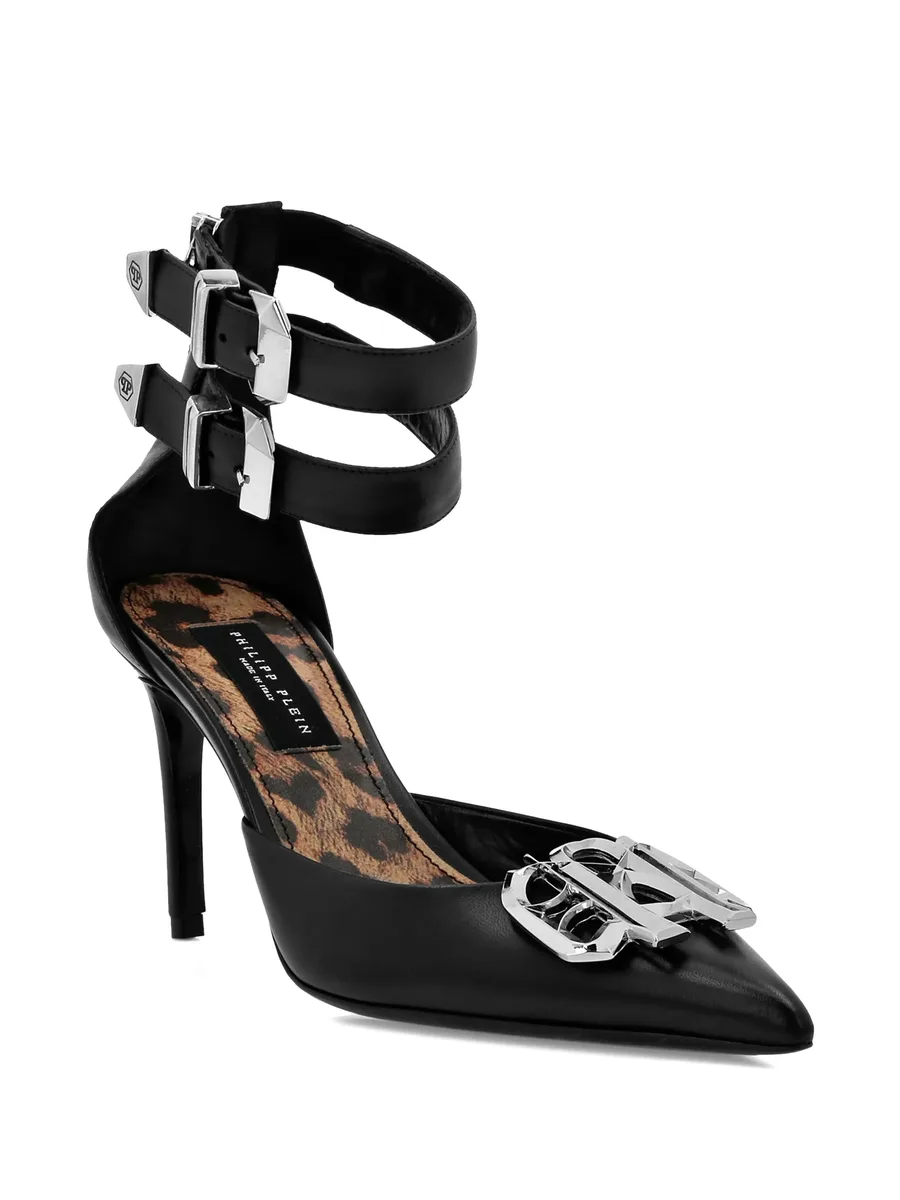Gothic mid-heel pumps 3