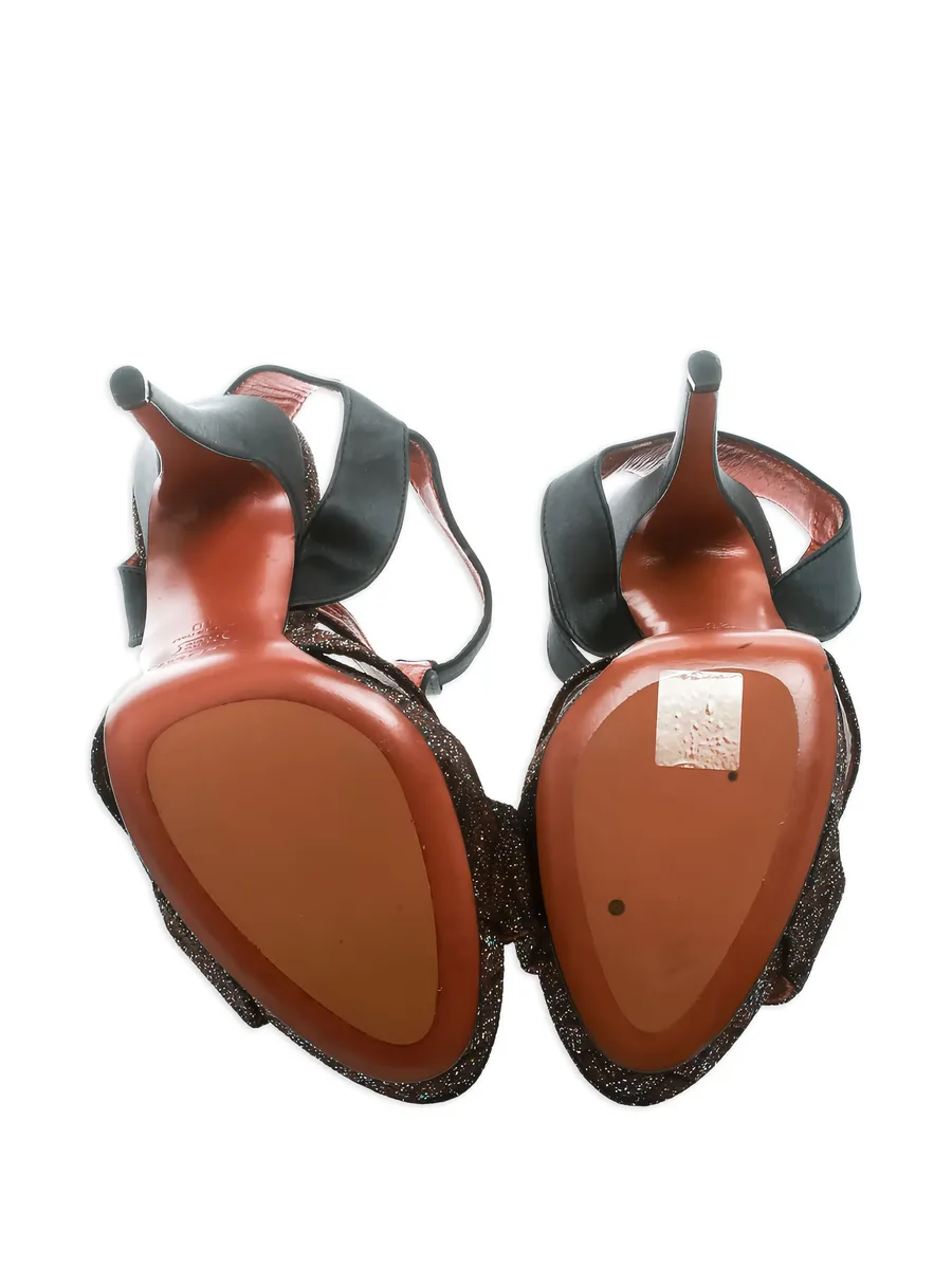 150mm T-strap platform sandals 8