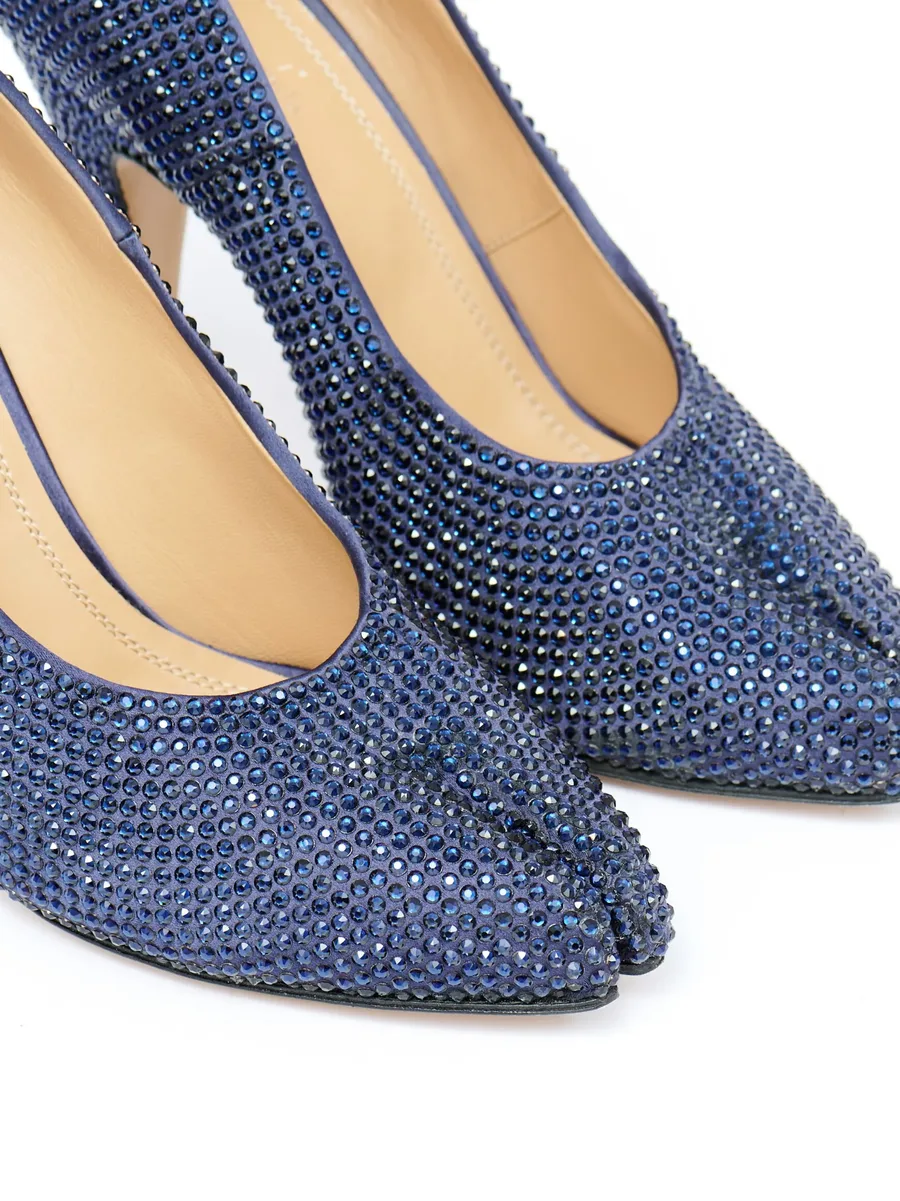 Tabi 110mm rhinestone-embellished pumps 7