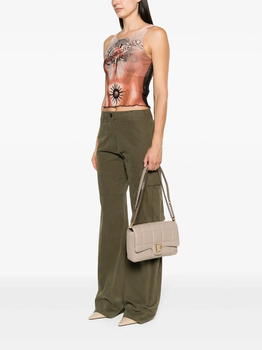 D2 Statement Soft shoulder bag 4