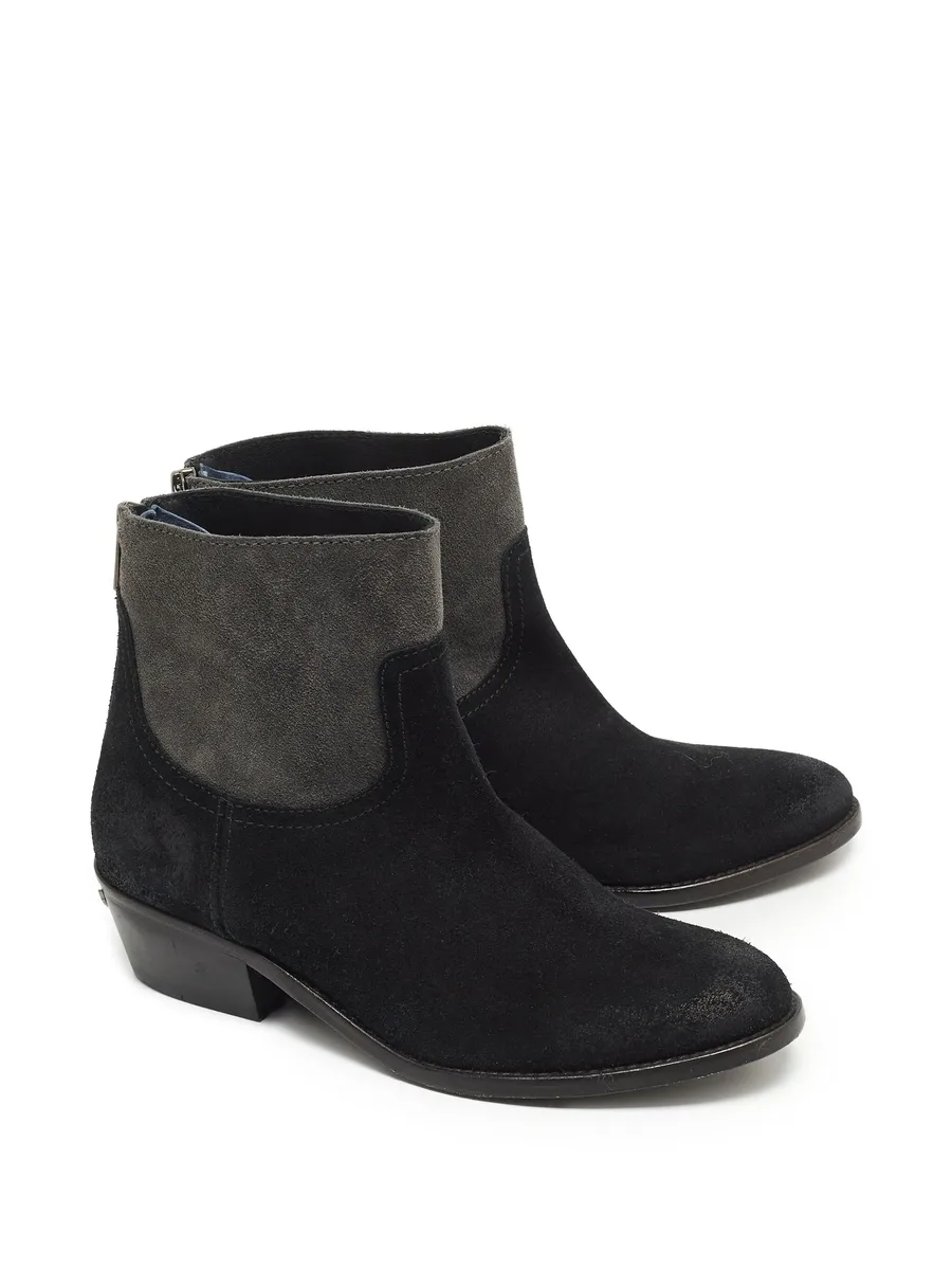 pre-owned 45mm panelled boots 4