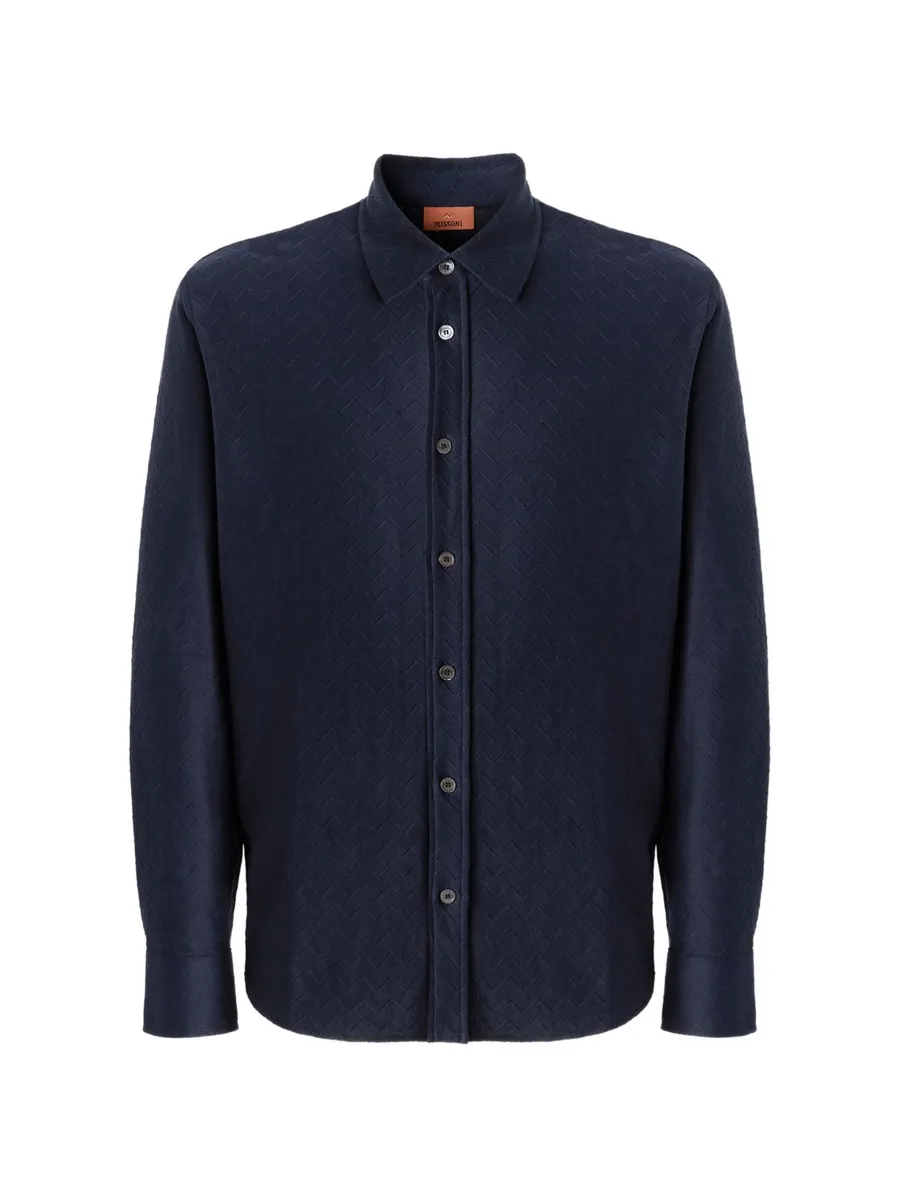 zigzag-pattern shirt 1