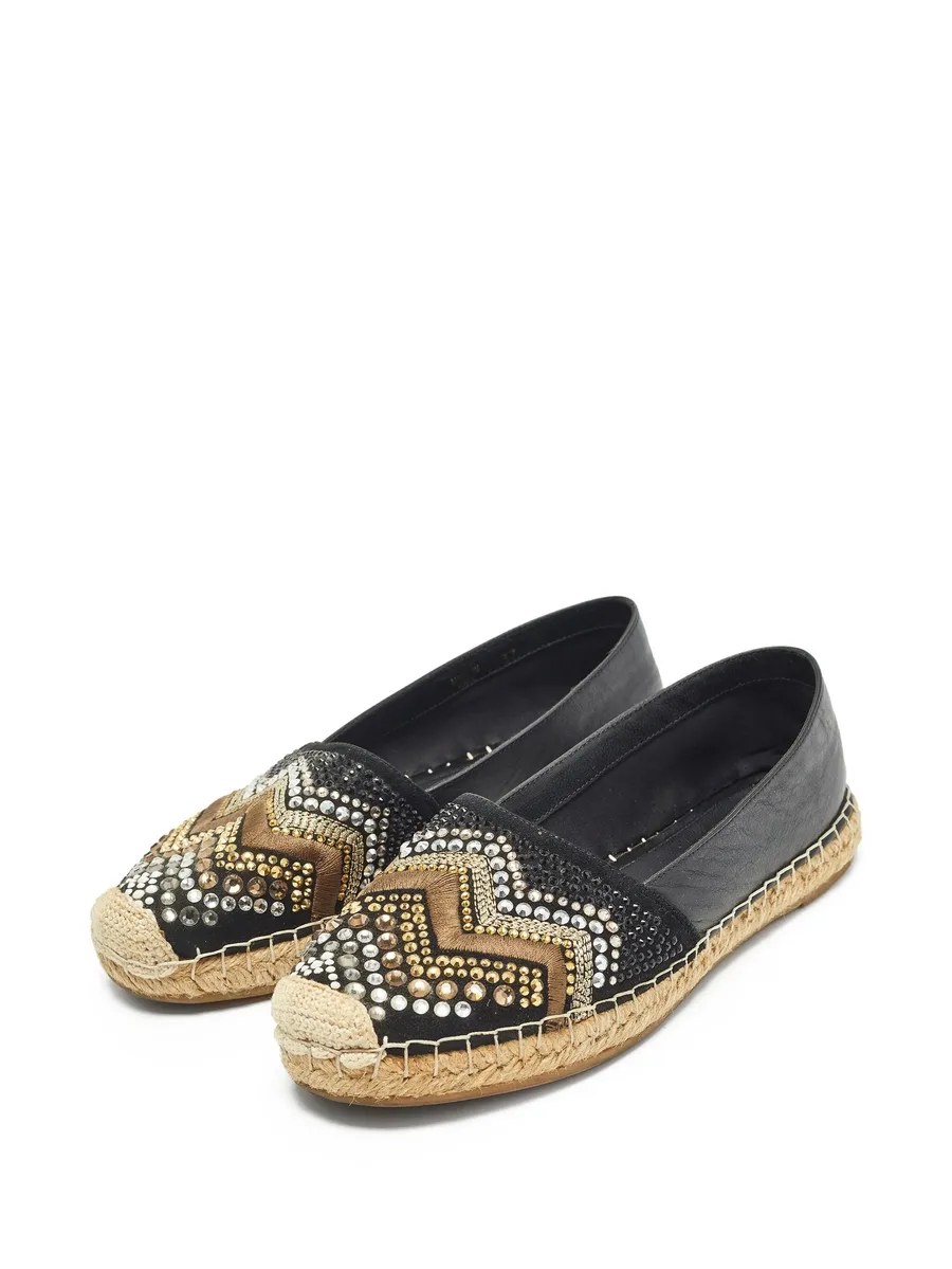 crystal-embellished espadrilles 10