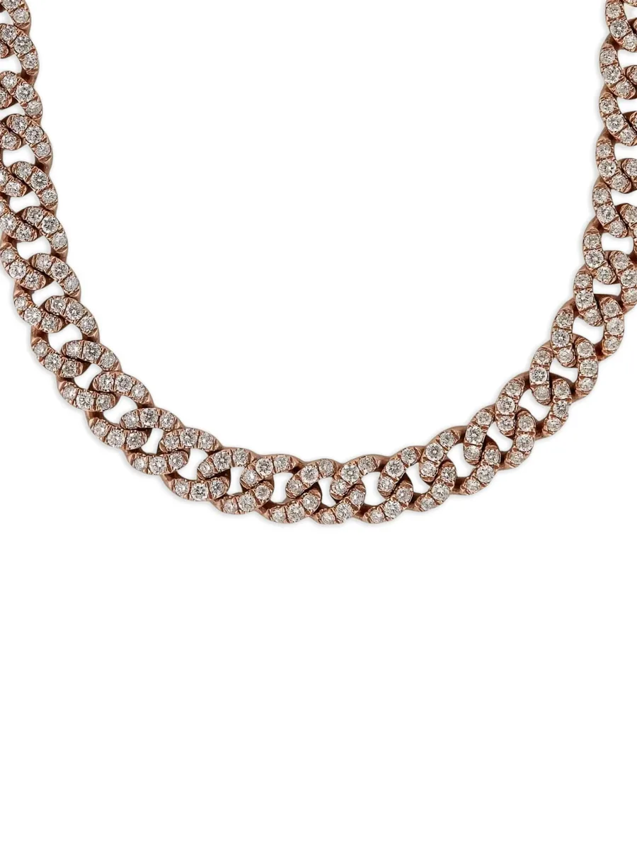 diamond cuban link necklace 5