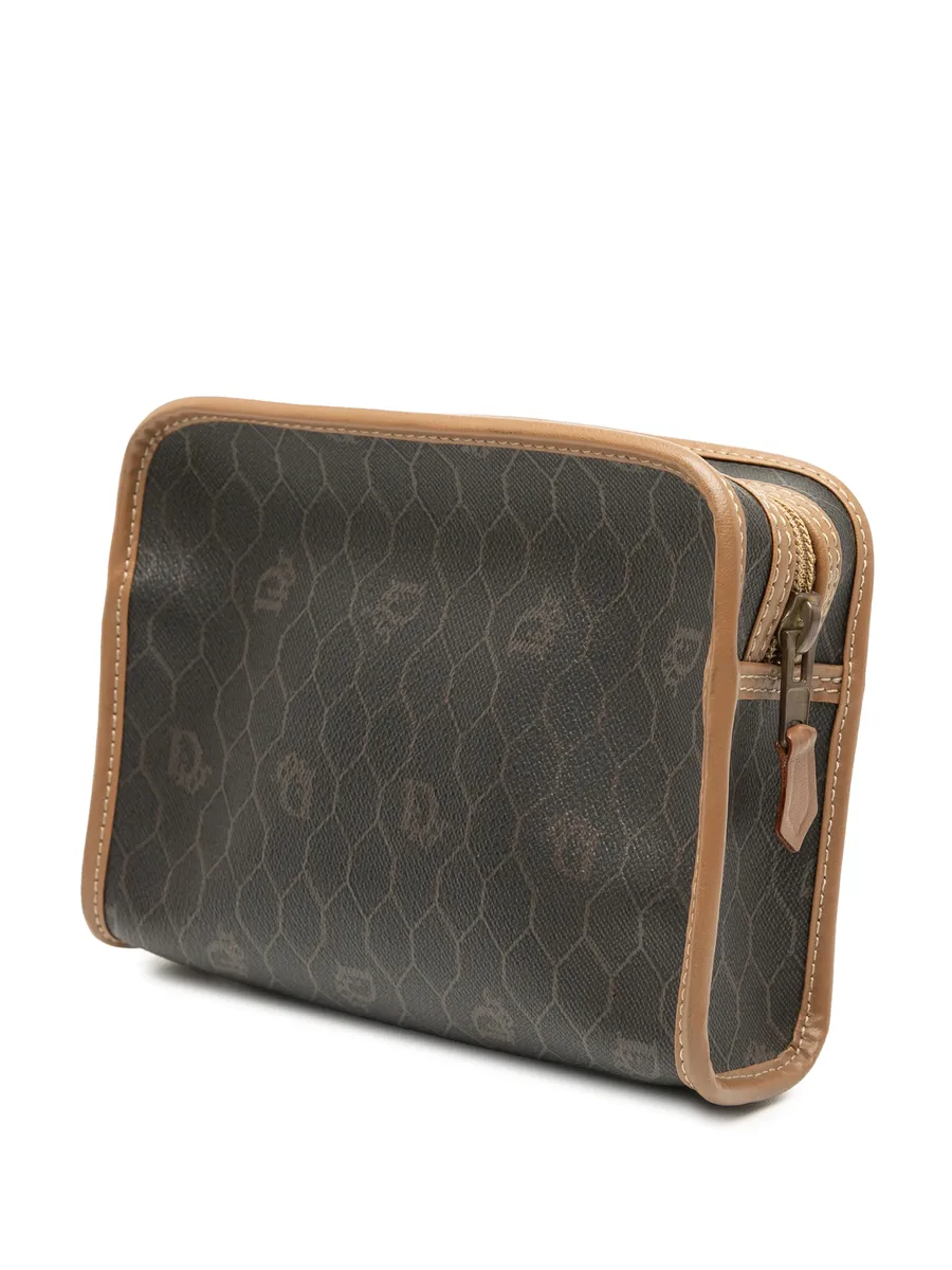 20th Century Honeycomb Coated Canvas pouch 3