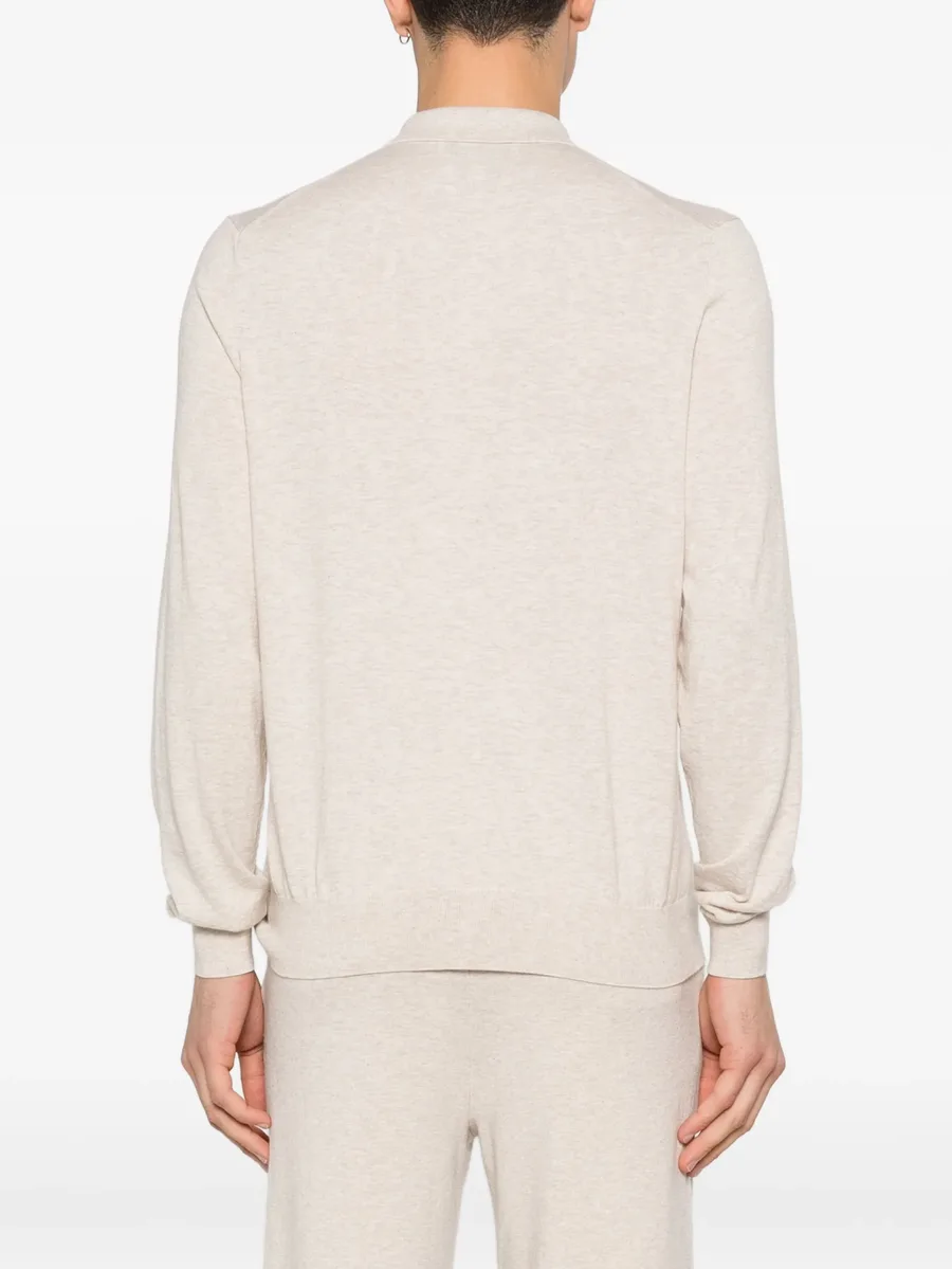 long-sleeved polo shirt 8