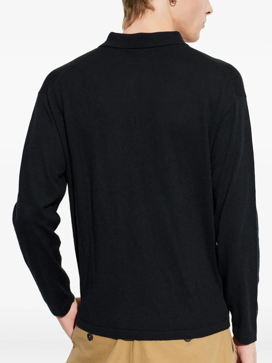 buttoned polo shirt 7