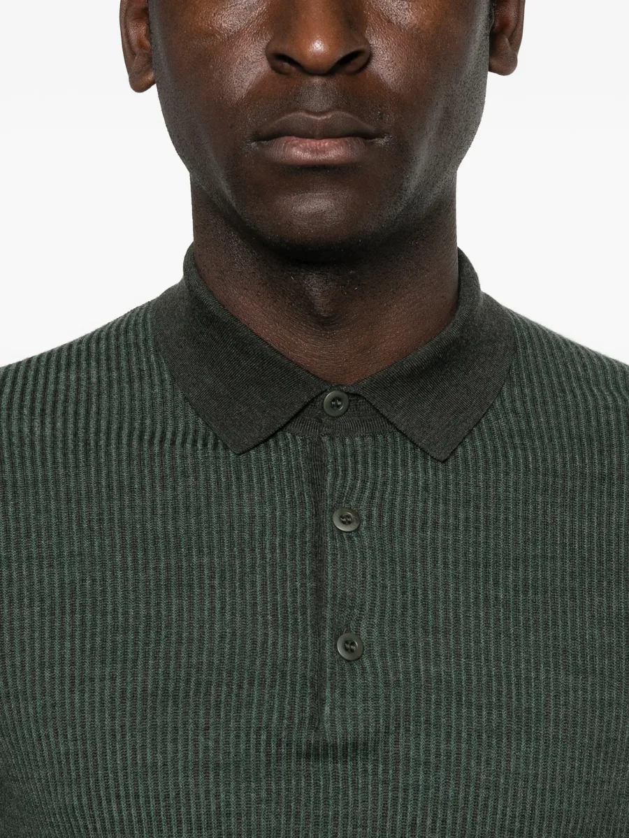 ribbed polo shirt 10
