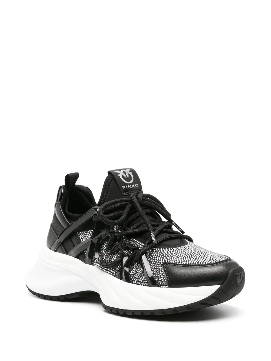 Love Birds-detail chunky sneakers 3
