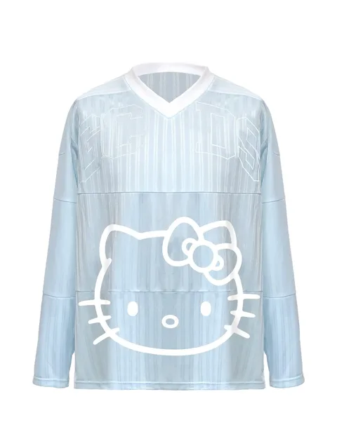 long sleeves hockey T-shirt