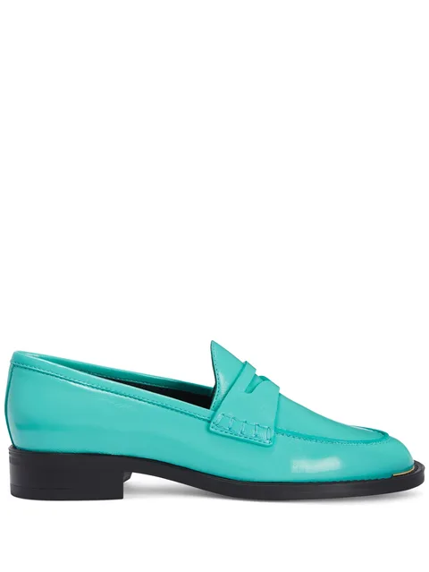 Faridha patent leather loafers