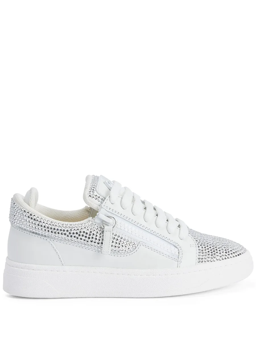 кеды GZ94 со стразами 2
