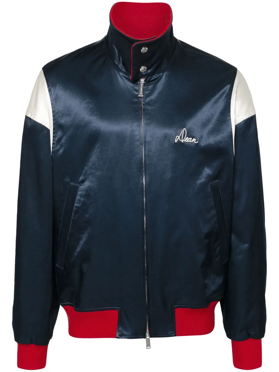 Bowling satin-finish jacket 1