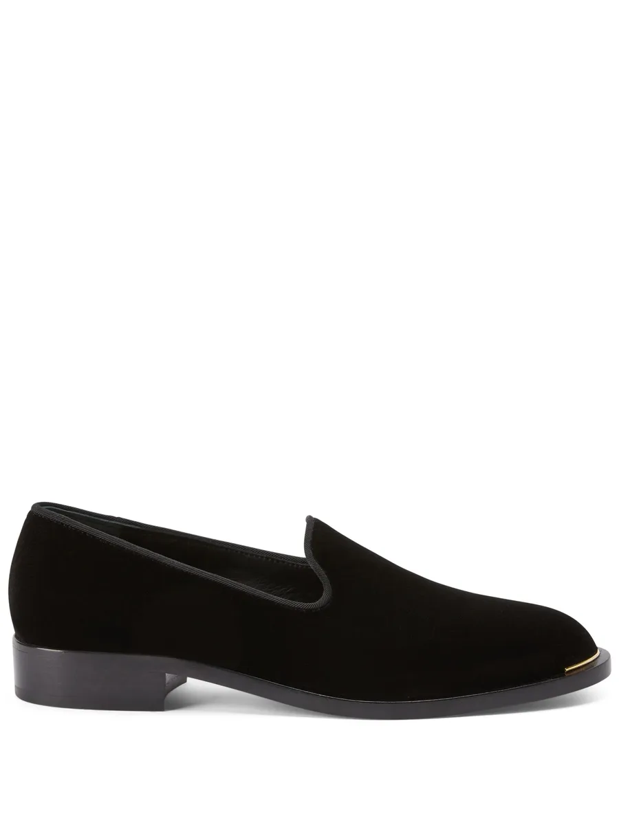 Lydia velvet loafers 2