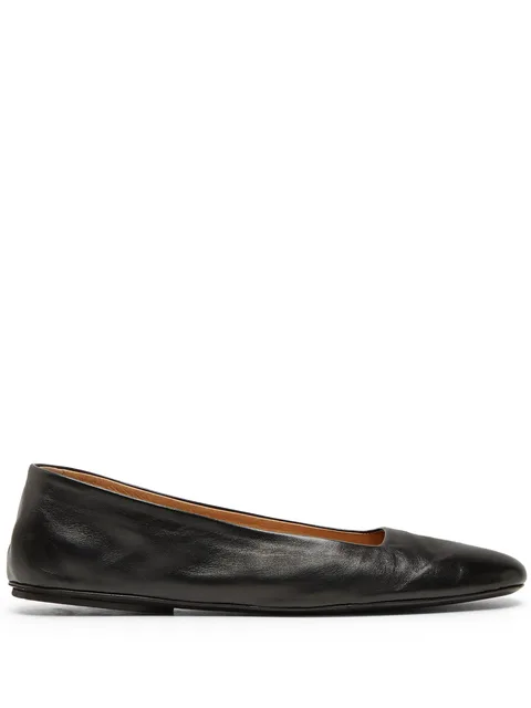 Distesa leather ballet flats