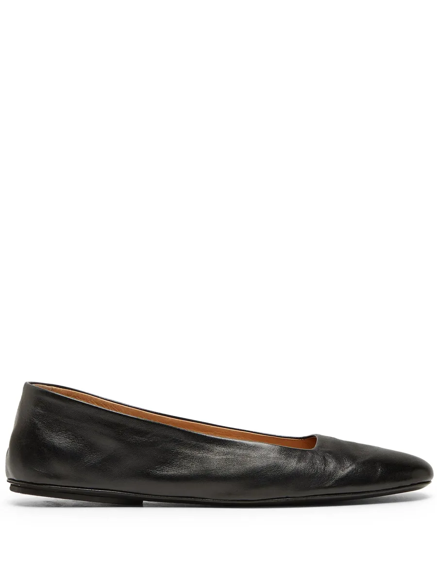 Distesa leather ballet flats 2