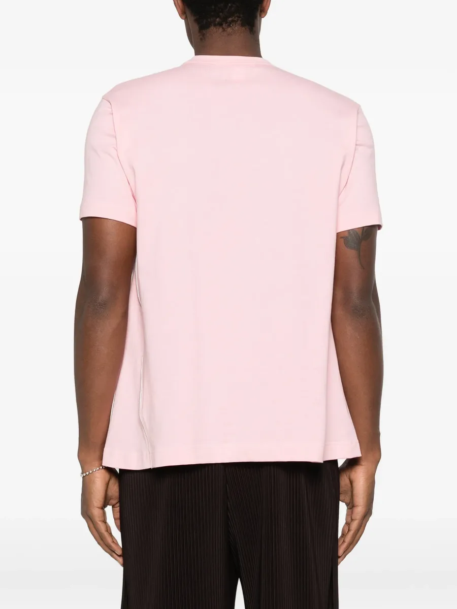 side-zip T-shirt 7