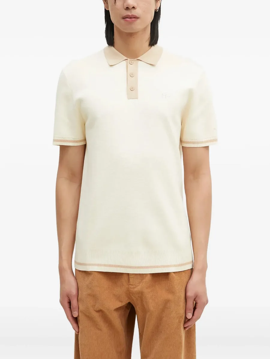 knitted polo shirt 1