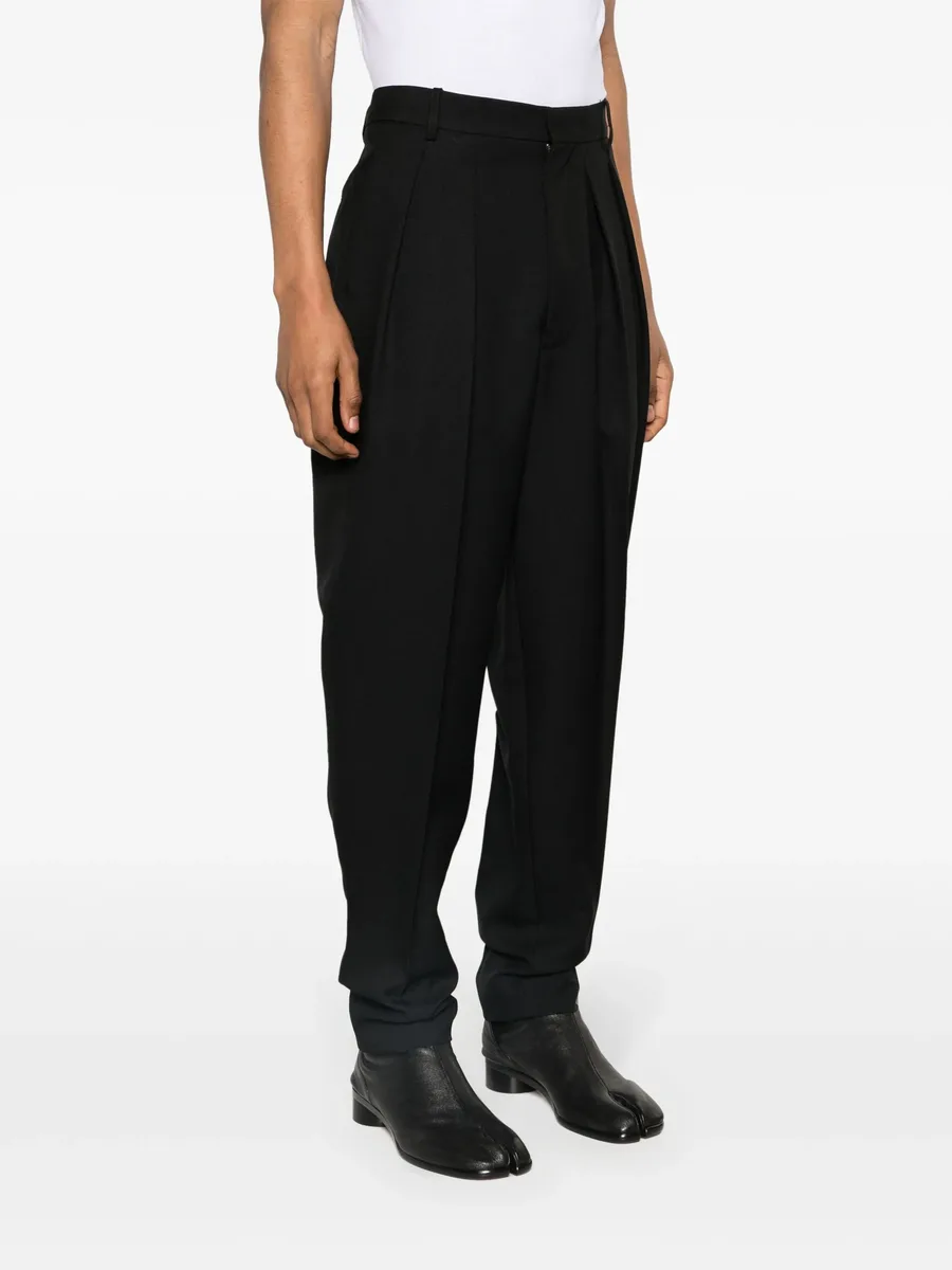 pleated tailored trousers 5