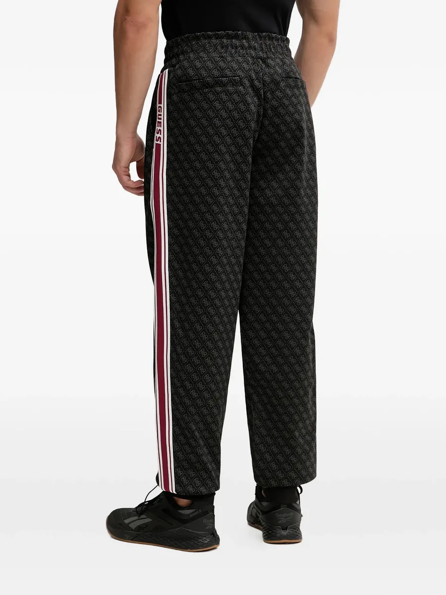 pattern side stripe track pants 6