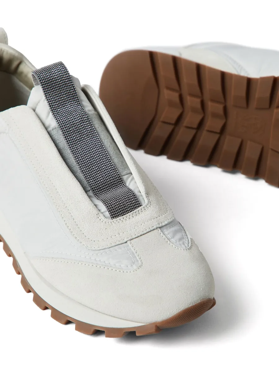 monili-embellished low-top sneakers 7