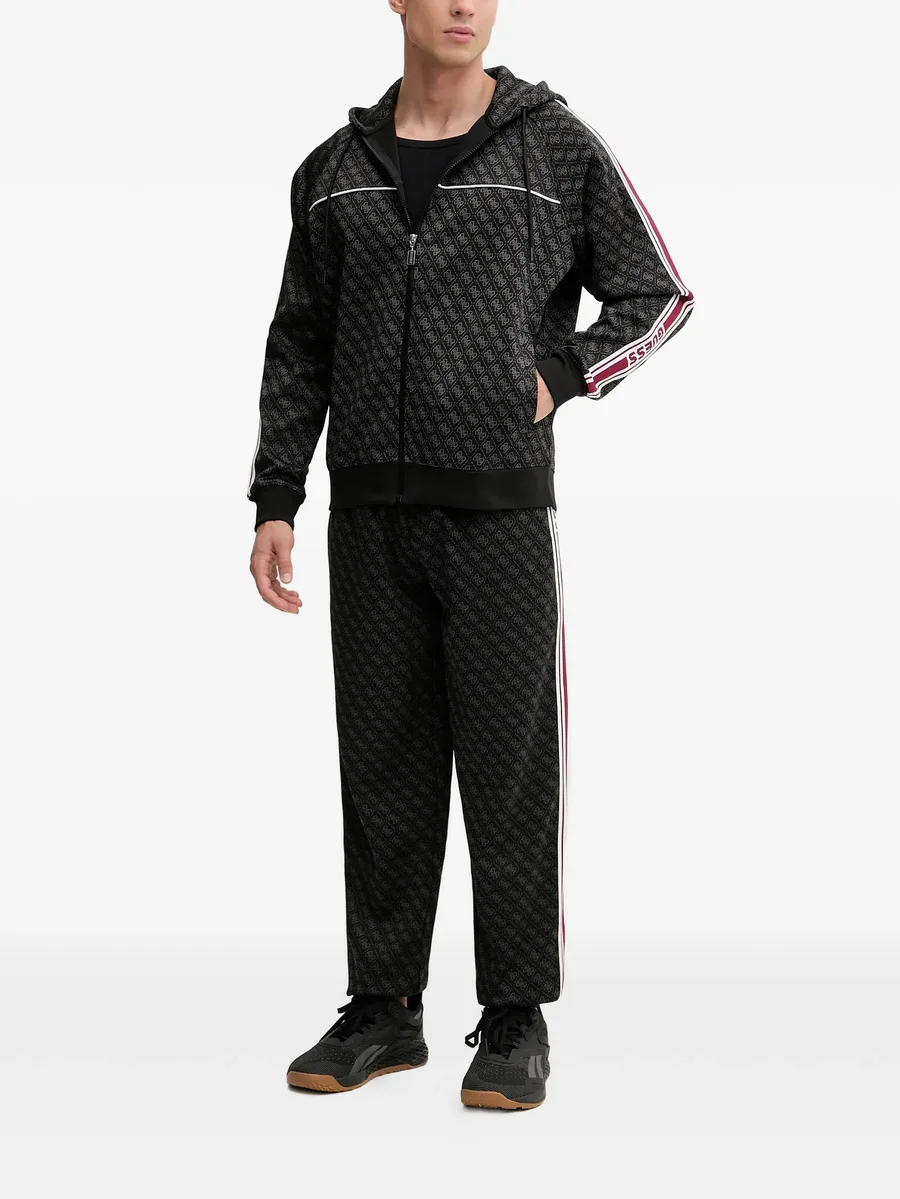 pattern side stripe track pants 3
